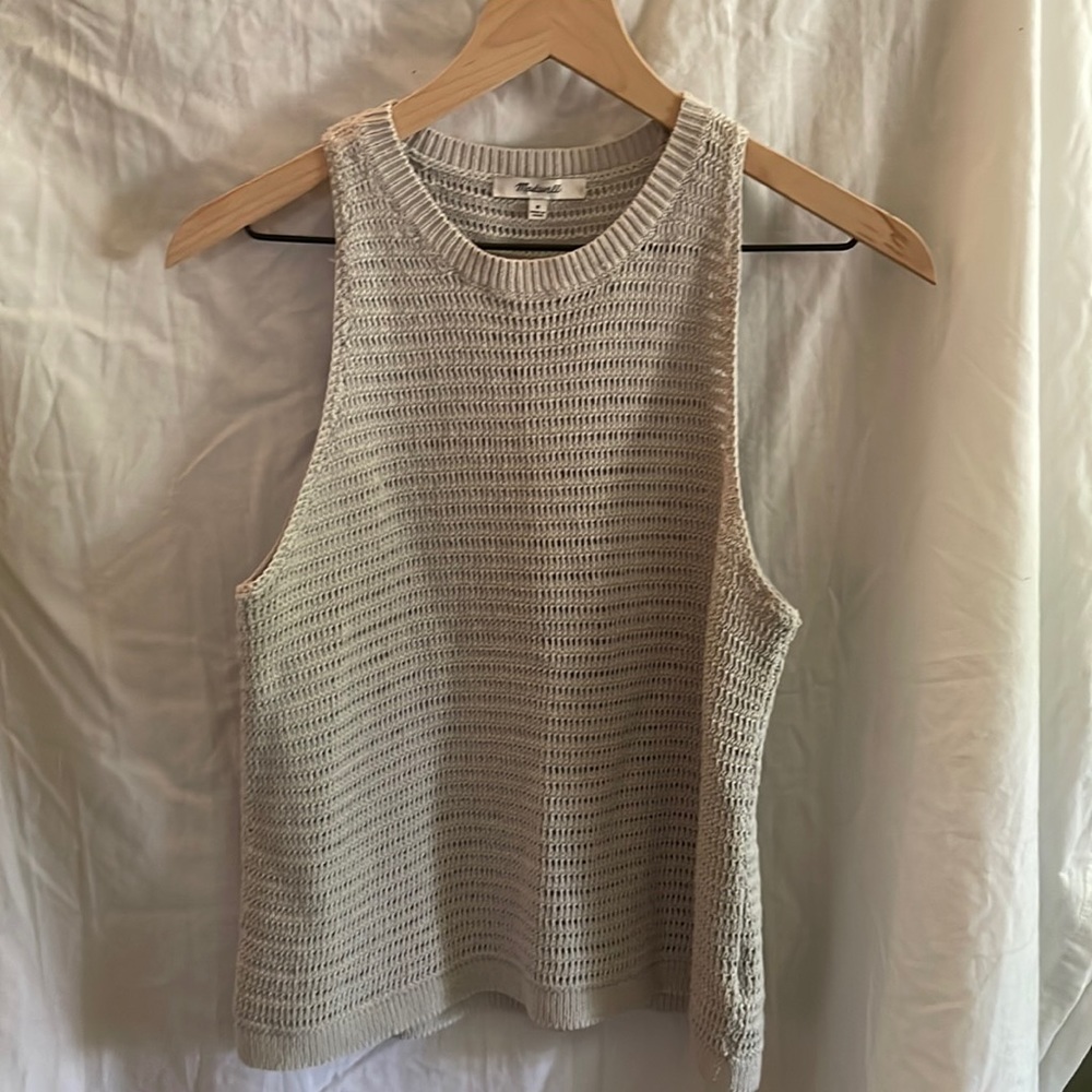 Madewell Beachy Sweater Tank